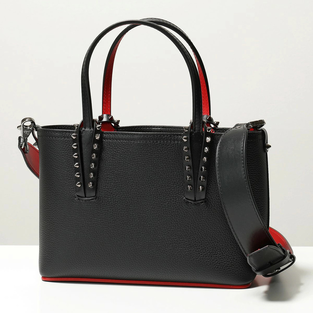 Christian Louboutin Cabata Tote Bag Leather Combination Shoulder